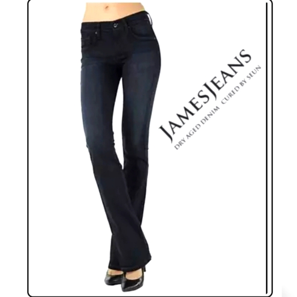NWT JAMES JEANS / ANTHROPOLOGIE Hector Bootcut Jeans - Size 25 - Picture 1 of 9